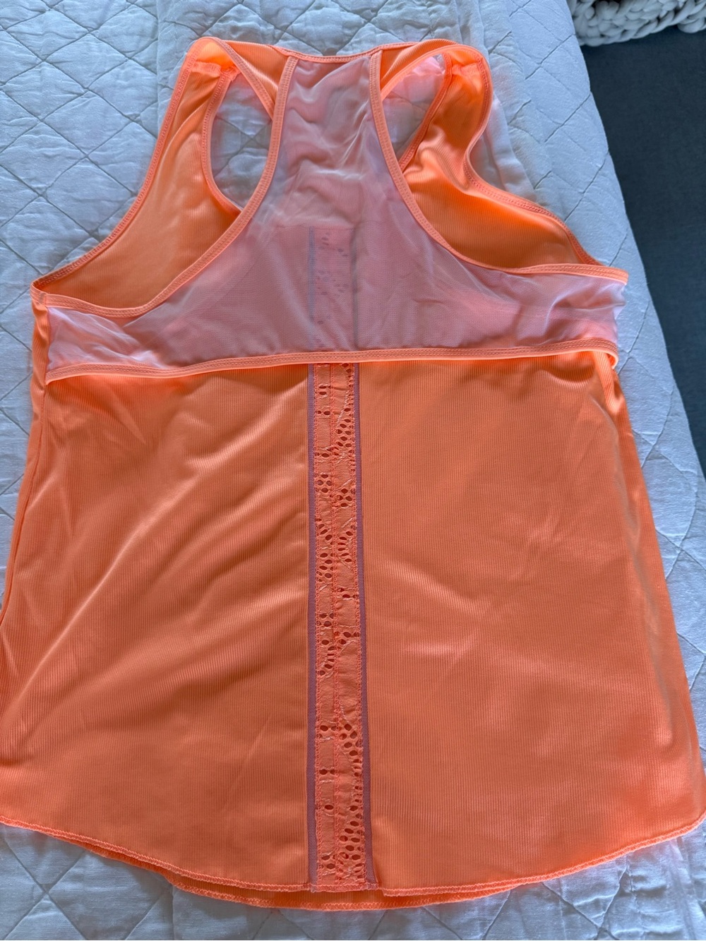 Orange Racerback Tennis Tank and Skort Set - Picture 3 of 9